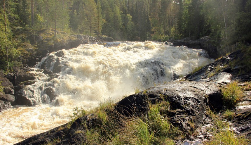 Водопады Карелии - экскурсия к водопаду Куми-порог