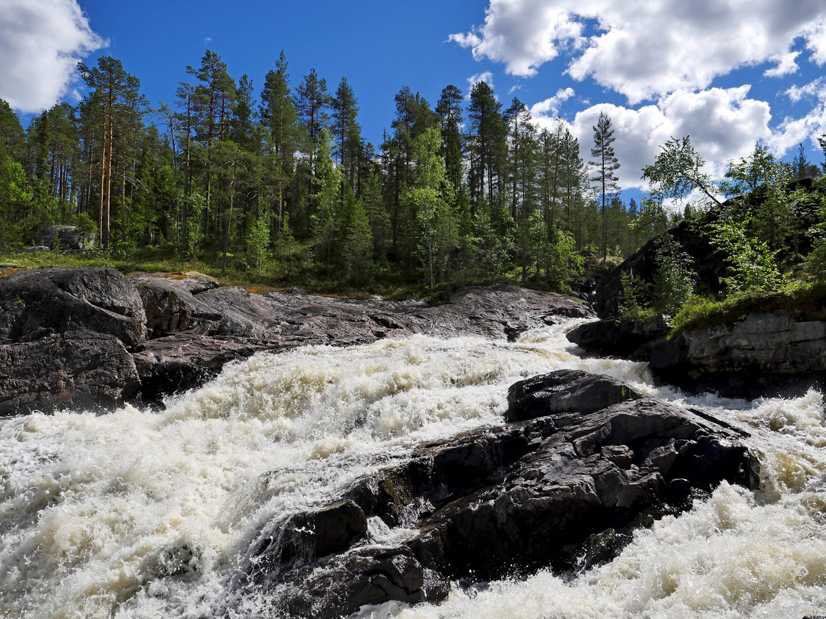 Водопады Карелии - экскурсия на водопад Куми-порог