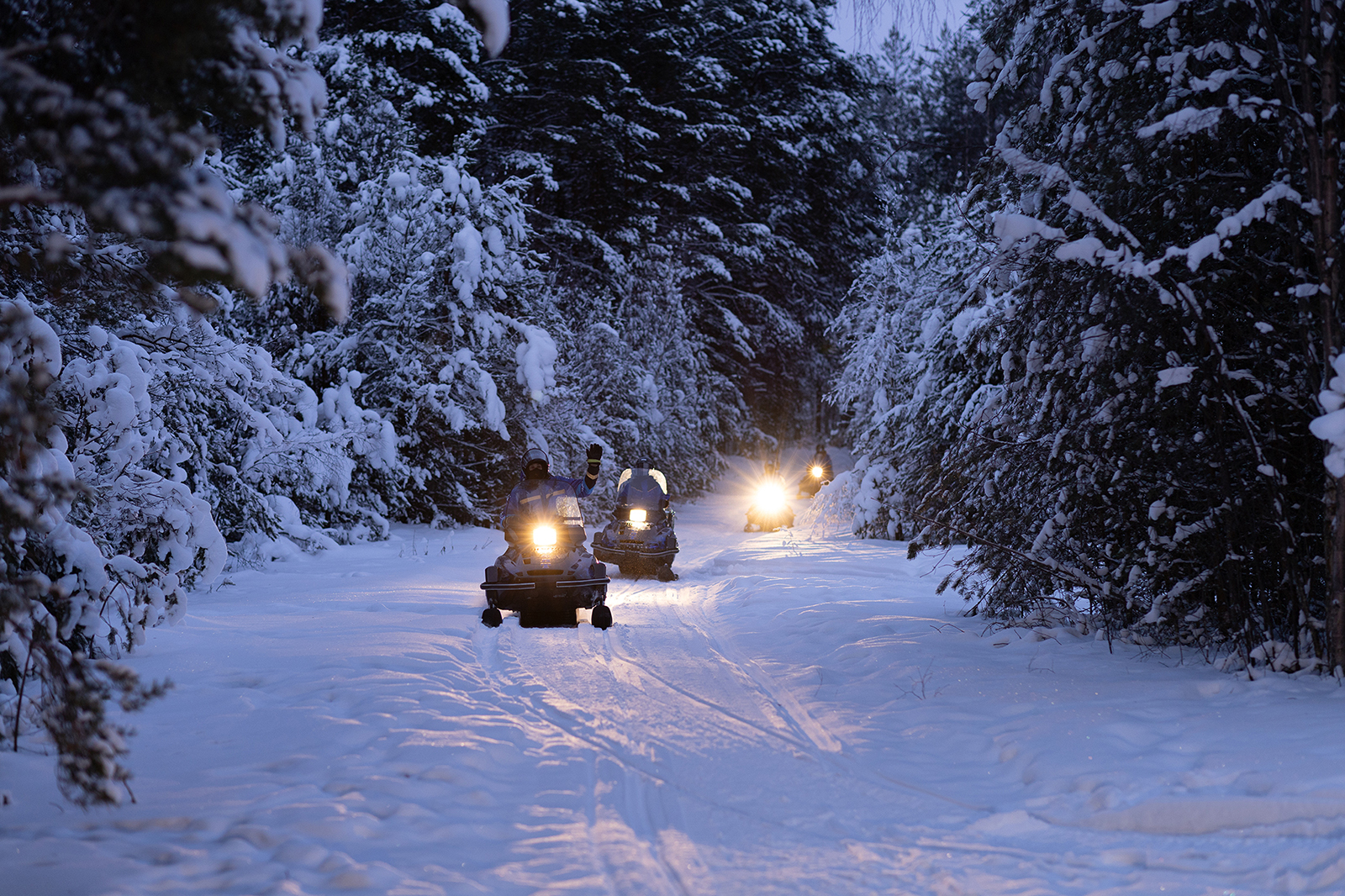 снегоходный тур Карелия Калевала