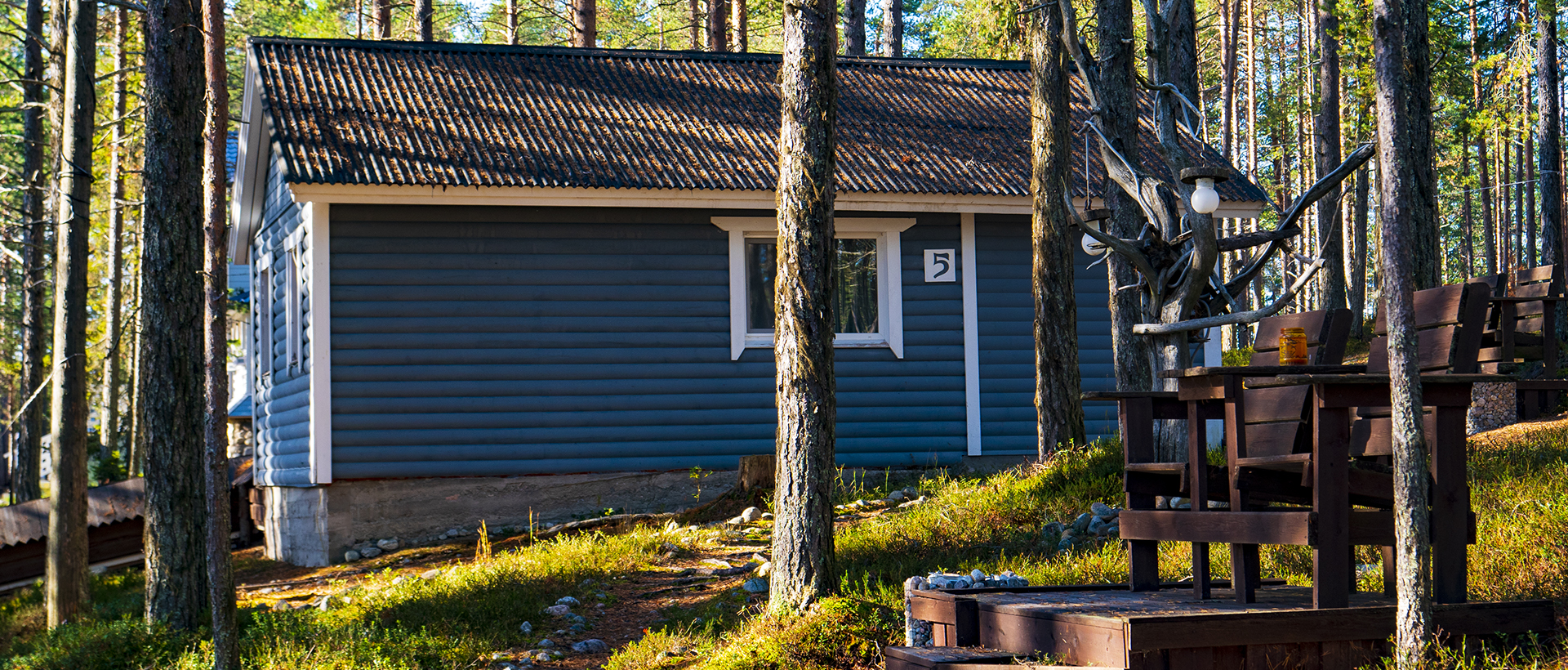 В Карелии коттедж на турбазе ВелТ номер 5