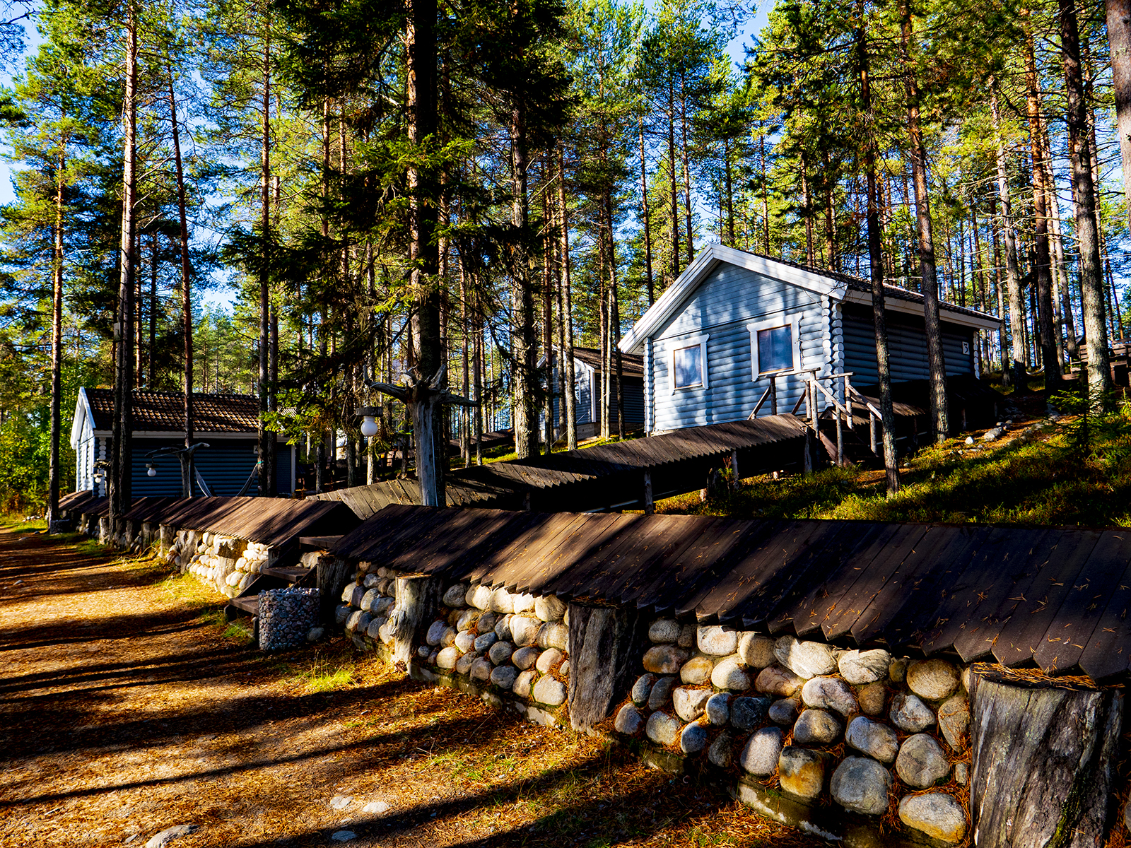 Коттеджи в Карелии на турбазе ВелТ