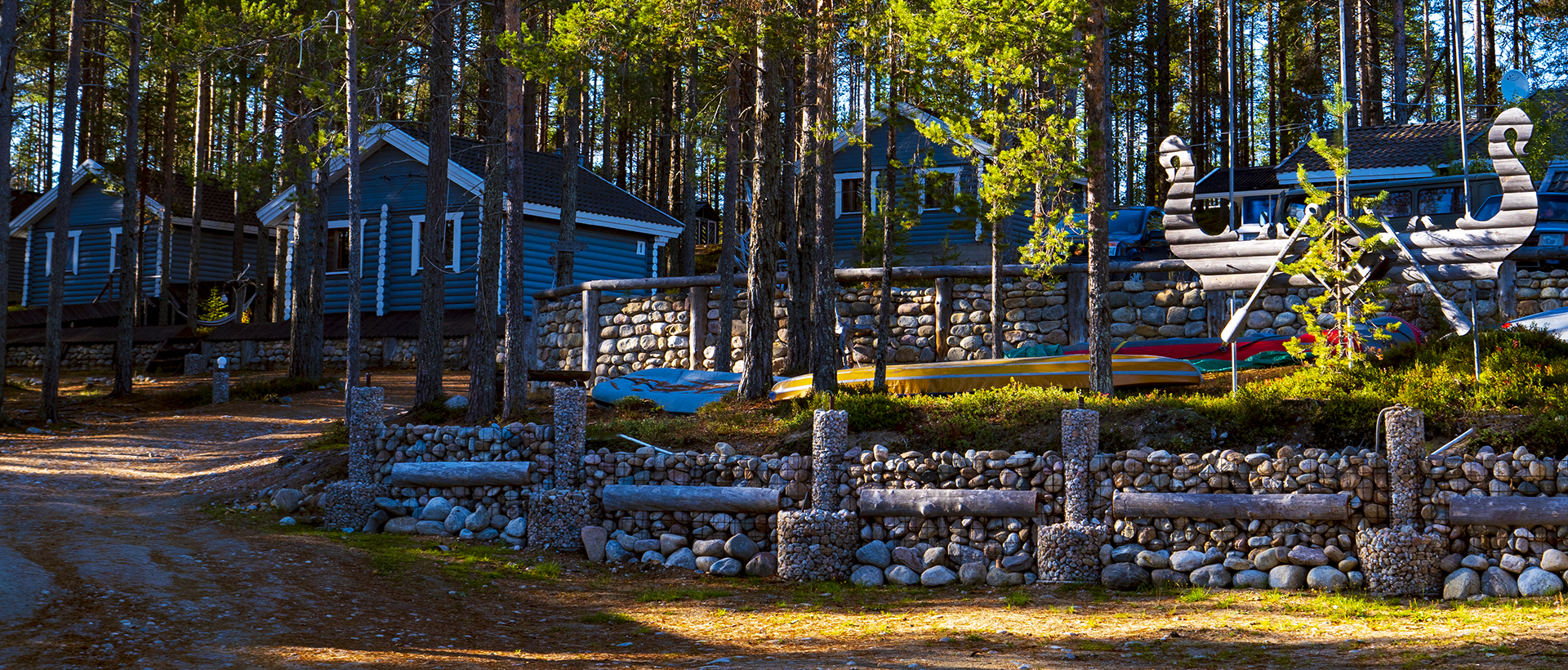 Отдых в Карелии летом на турбазе в коттеджах