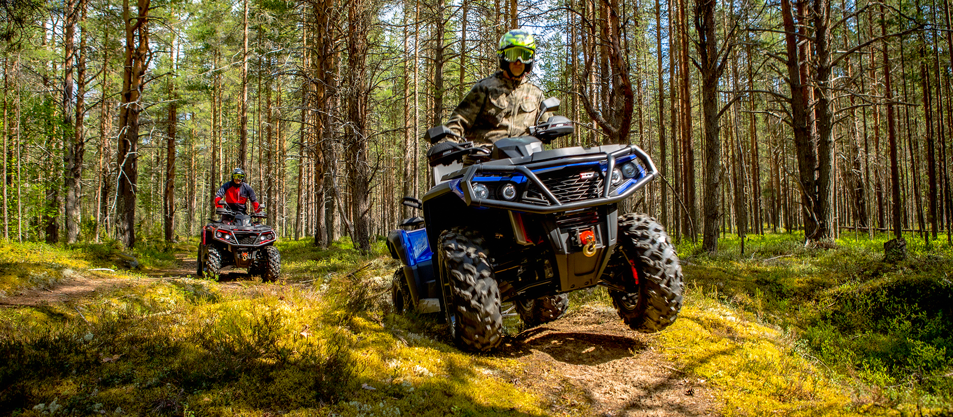 тур на квадроциклах дебри Калевалы Карелия