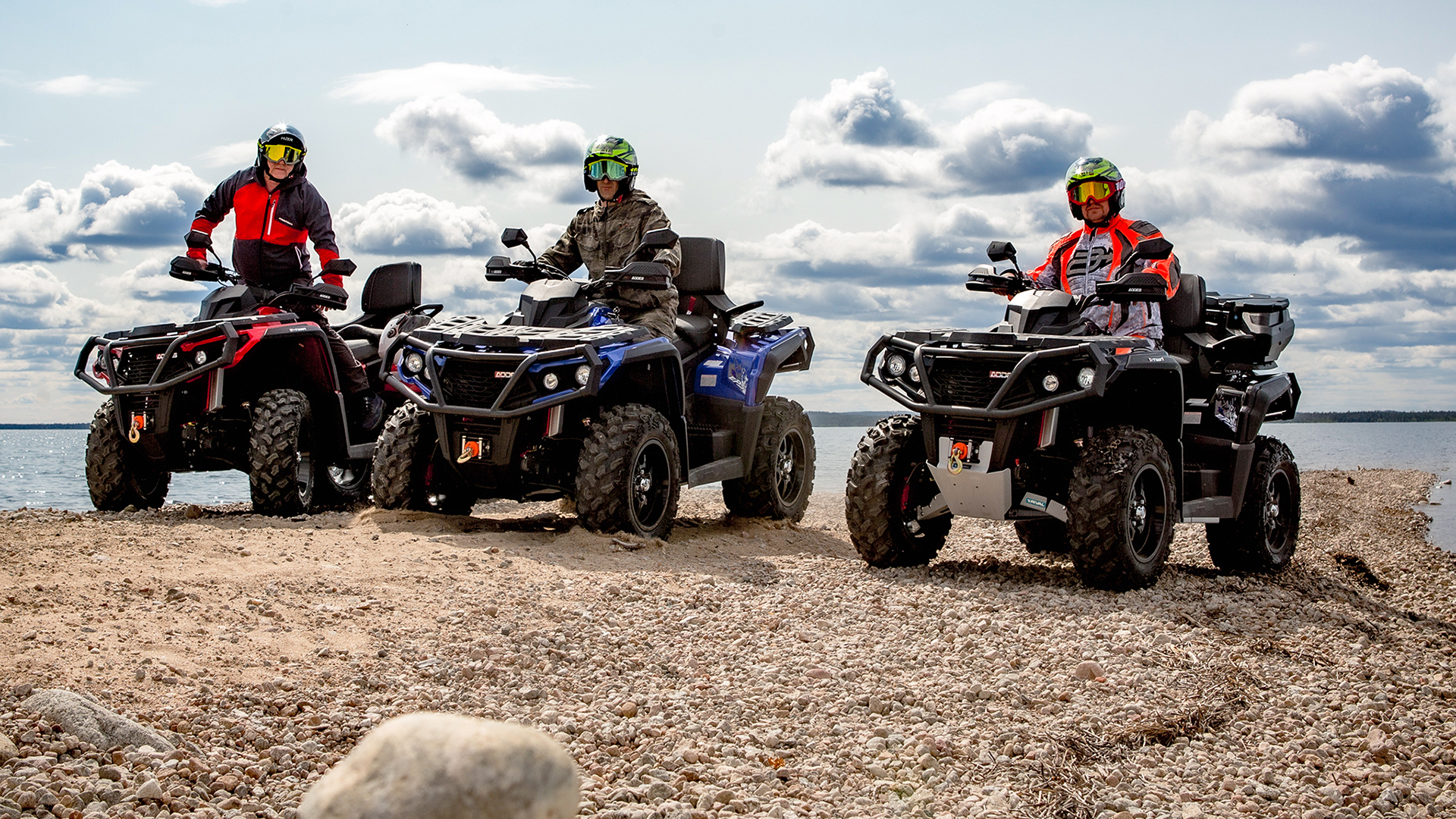 тур на квадроциклах на севере Карелии к водопаду Куми