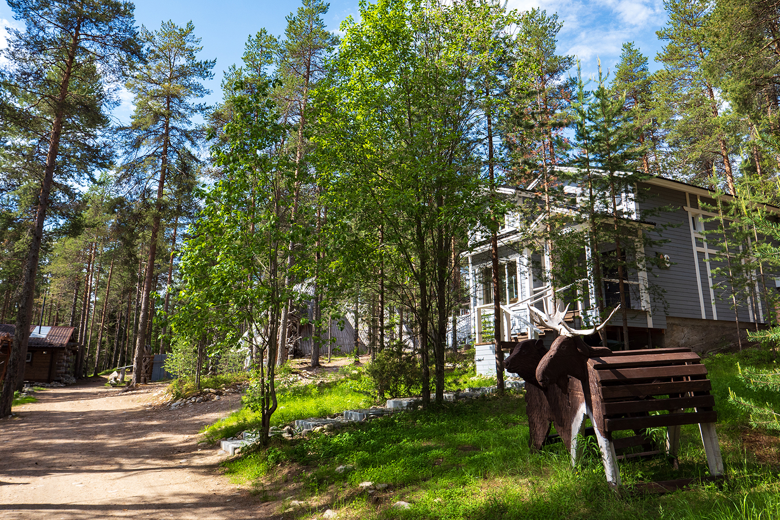 Коттедж №6 KUUSI на турбазе Велт