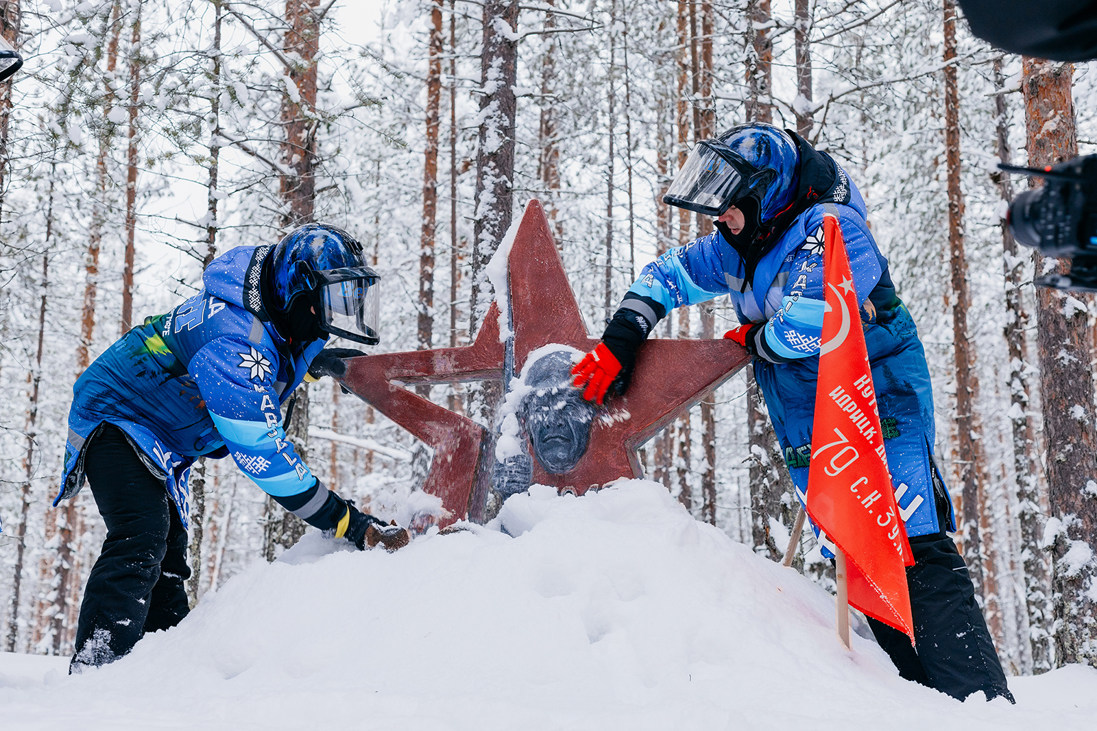 тур на снегоходах Карелия Калевала