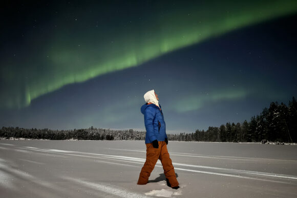 тур на снегоходах в Карелии Северный прорыв
