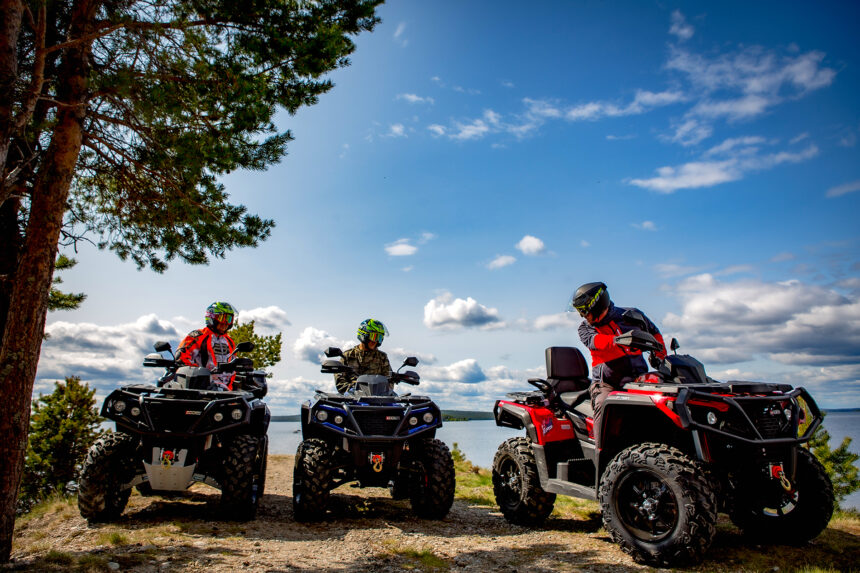 Квадромания! В белые ночи Калевалы на квадроциклах!