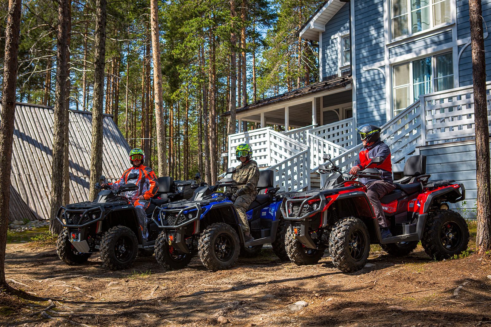 Квадромания! В белые ночи Калевалы на квадроциклах!